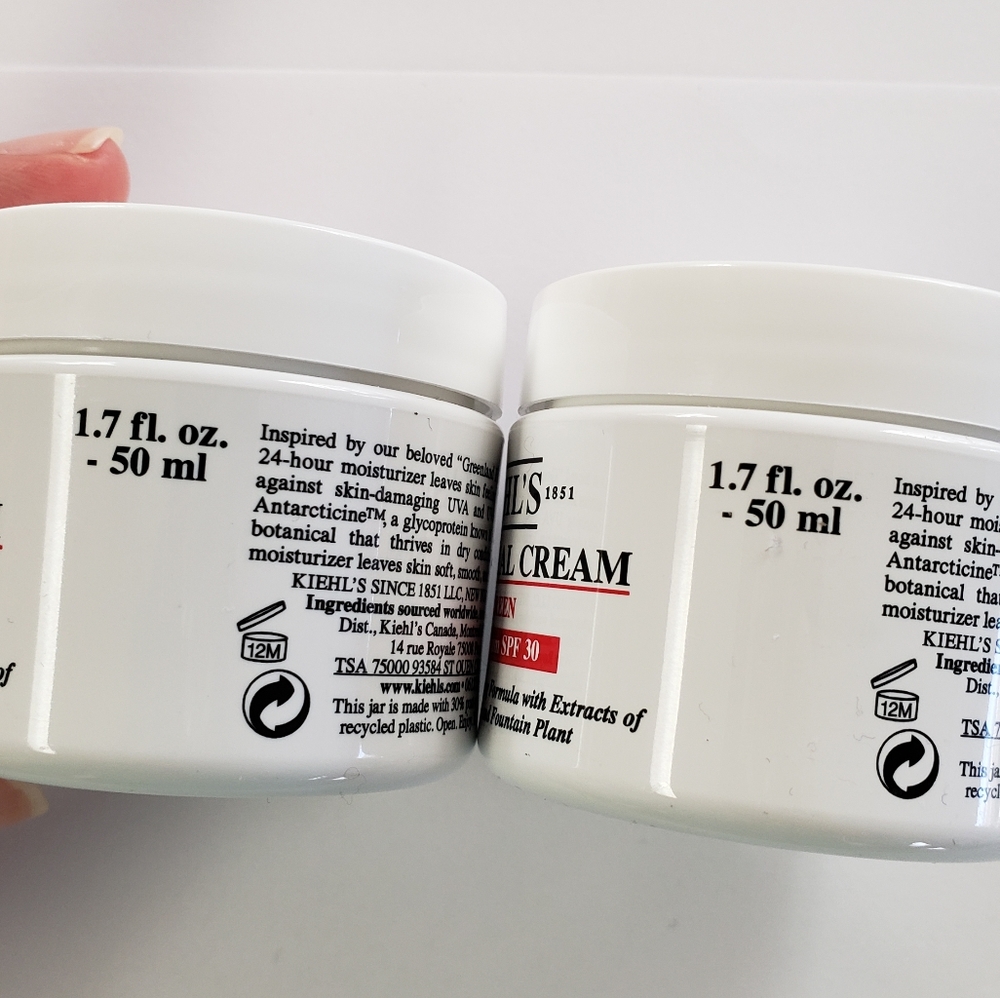 x2 Kiehl's Sunscreen Ultra Facial Cream 100 ml total - Picture 4 of 10